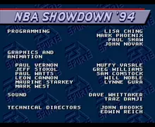 Image n° 7 - screenshots  : NBA Pro Basketball '94